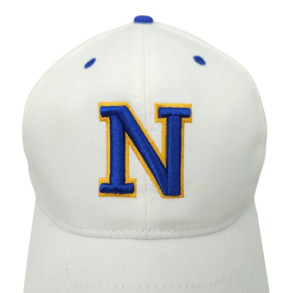 N Logo Rangers Embroidered Strapback M/L Cap Trucker Baseball Hat Calhead - Picture 9 of 15